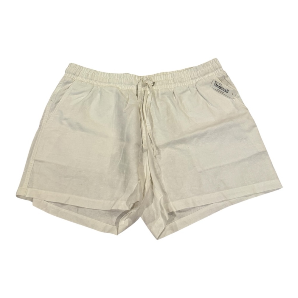 Amazon‎ Women's White Athletic Shorts